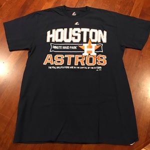 Houston Astros Short Sleeve Shirt—Large
